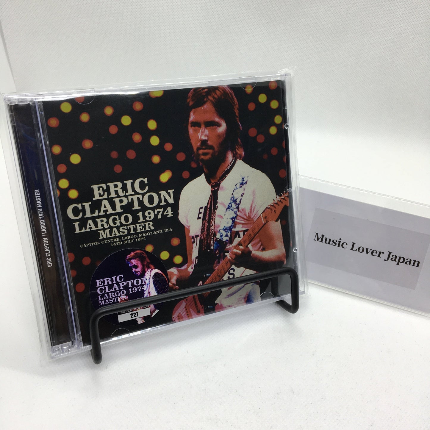 ERIC CLAPTON / LARGO 1974 MASTER STEREO SOUNDBOARD (2CD)