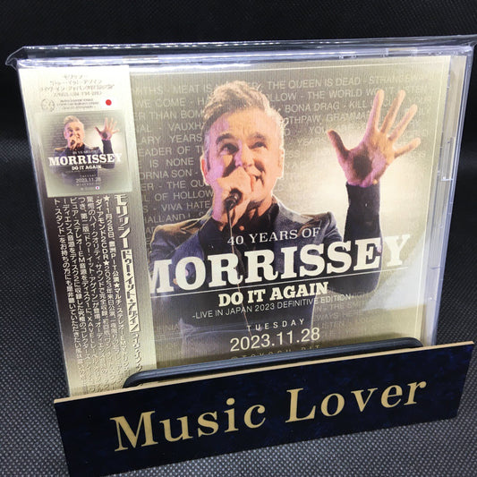 MORRISSEY / DO IT AGAIN EN DIRECTO EN JAPÓN 2023 EDICIÓN DEFINITIVA SET LIMITADO (2 CD + 1 BD)