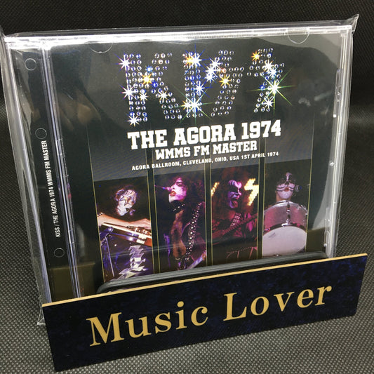 KISS / THE AGORA 1974 WMMS FM MASTER STEREO SOUNDBOARD (1CD)