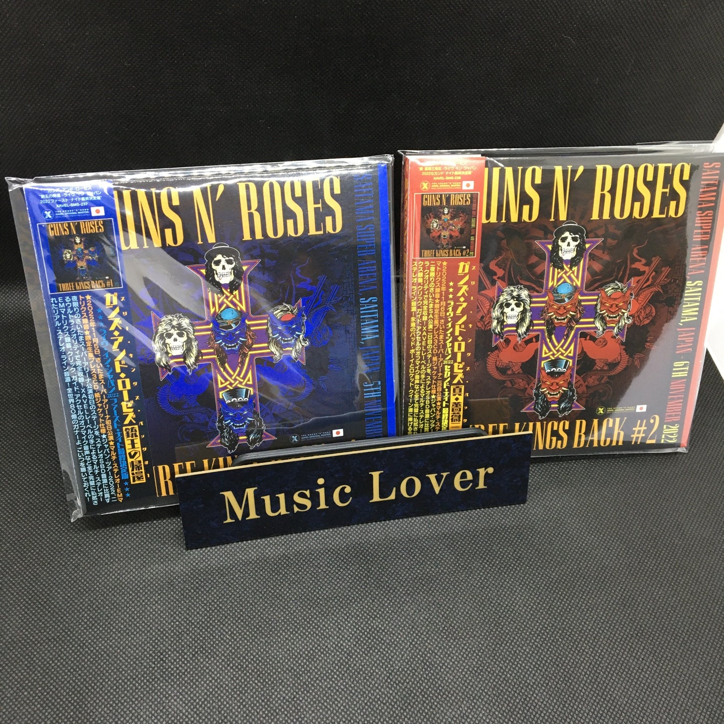 GUNS N' ROSES / THREE KINGS BACK COMPLETO Set Limitado (Papel 6 CD con Bonus 4BDR)