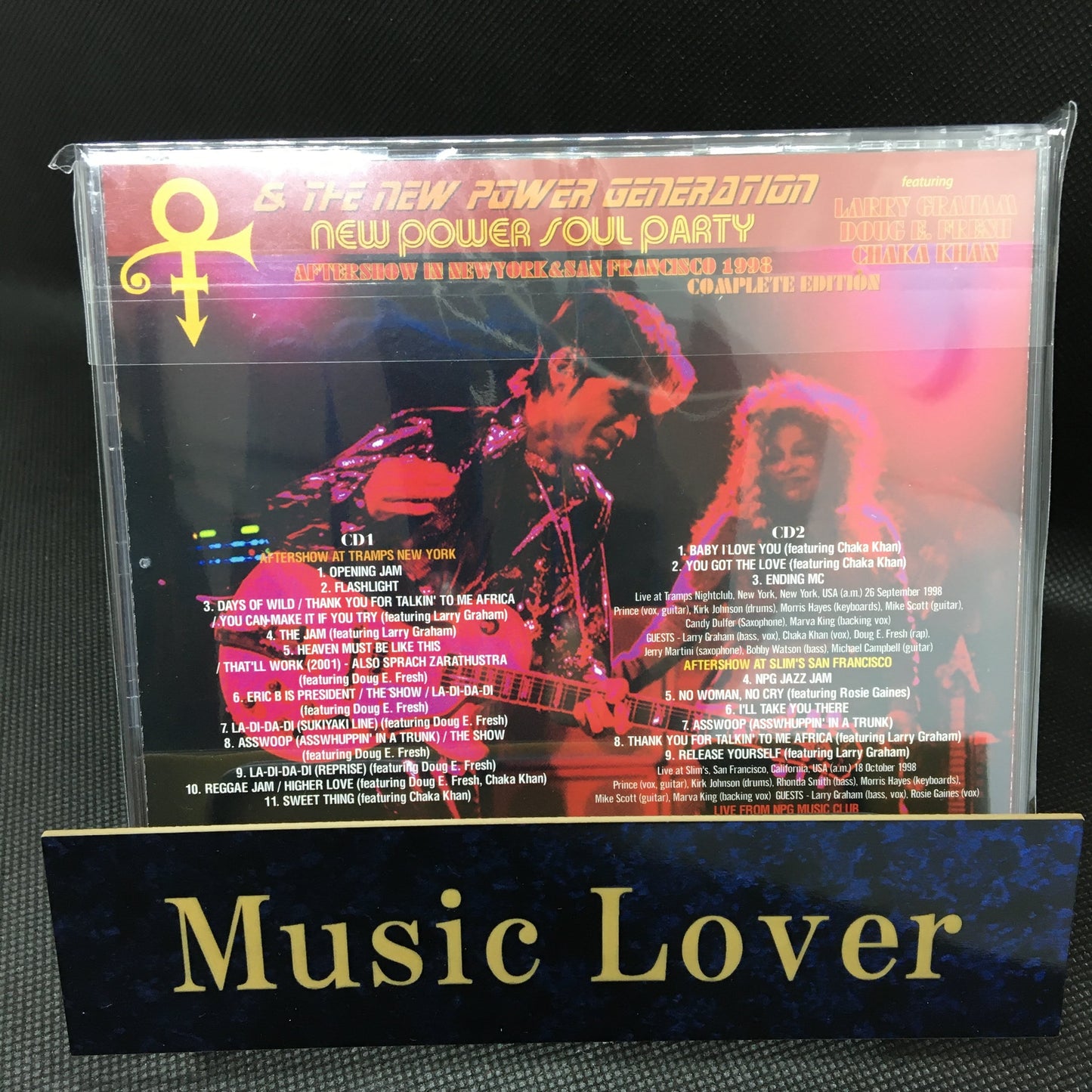 PRINCE & The New Power Generation New Power Soul Party 1998 Complete Edition 2CD