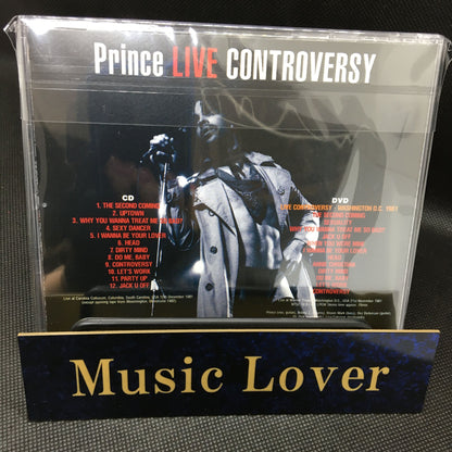 PRINCE Live Controversy Special Edition Controversy Tour 1981 1CD 1DVD Set