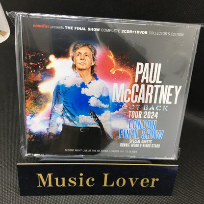 PAUL McCARTNEY / GOT BACK TOUR 2024 ÚLTIMO CONCIERTO EN LONDRES (2 CD + 1 DVD)