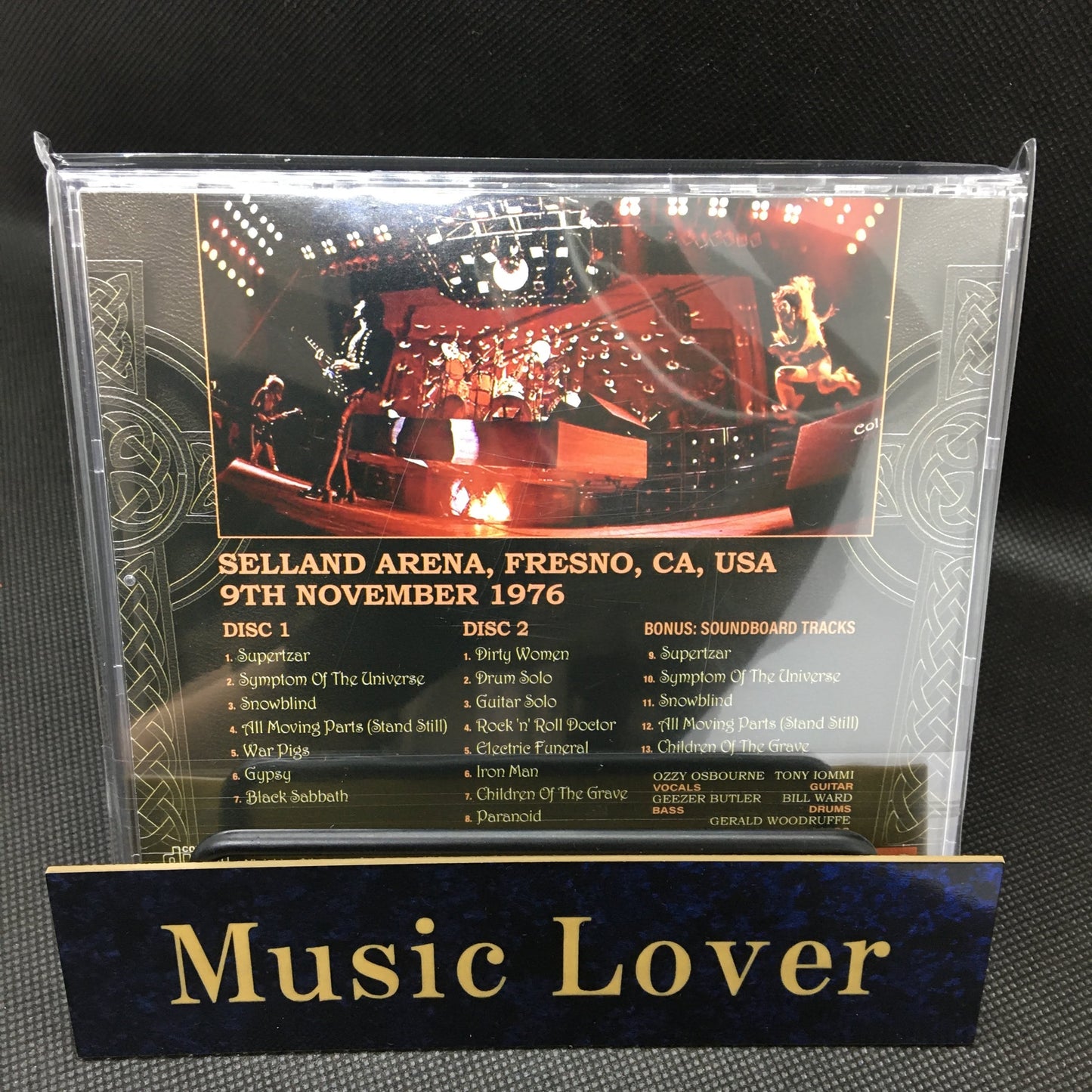 BLACK SABBATH / FRESNO COMPLETO 1976 (2 CD)