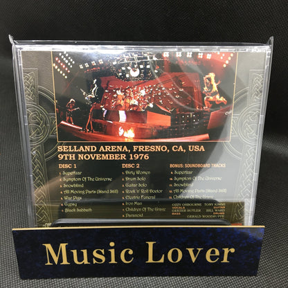 BLACK SABBATH / FRESNO COMPLETO 1976 (2 CD)