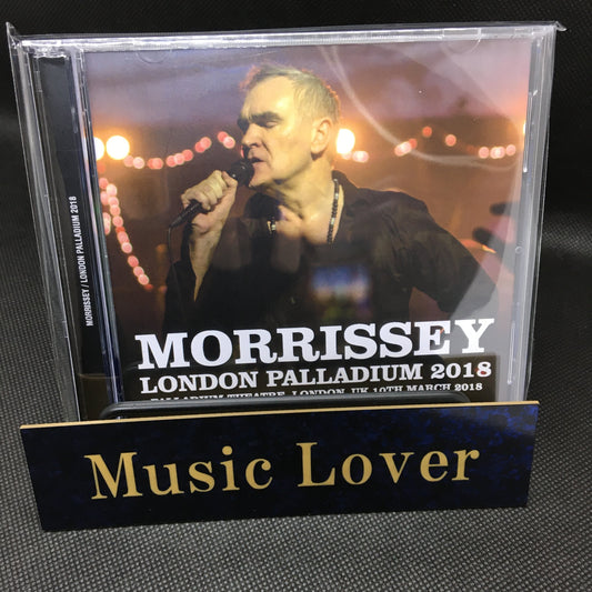 MORRISSEY / LONDON PALLADIUM 2018 (2CDR)