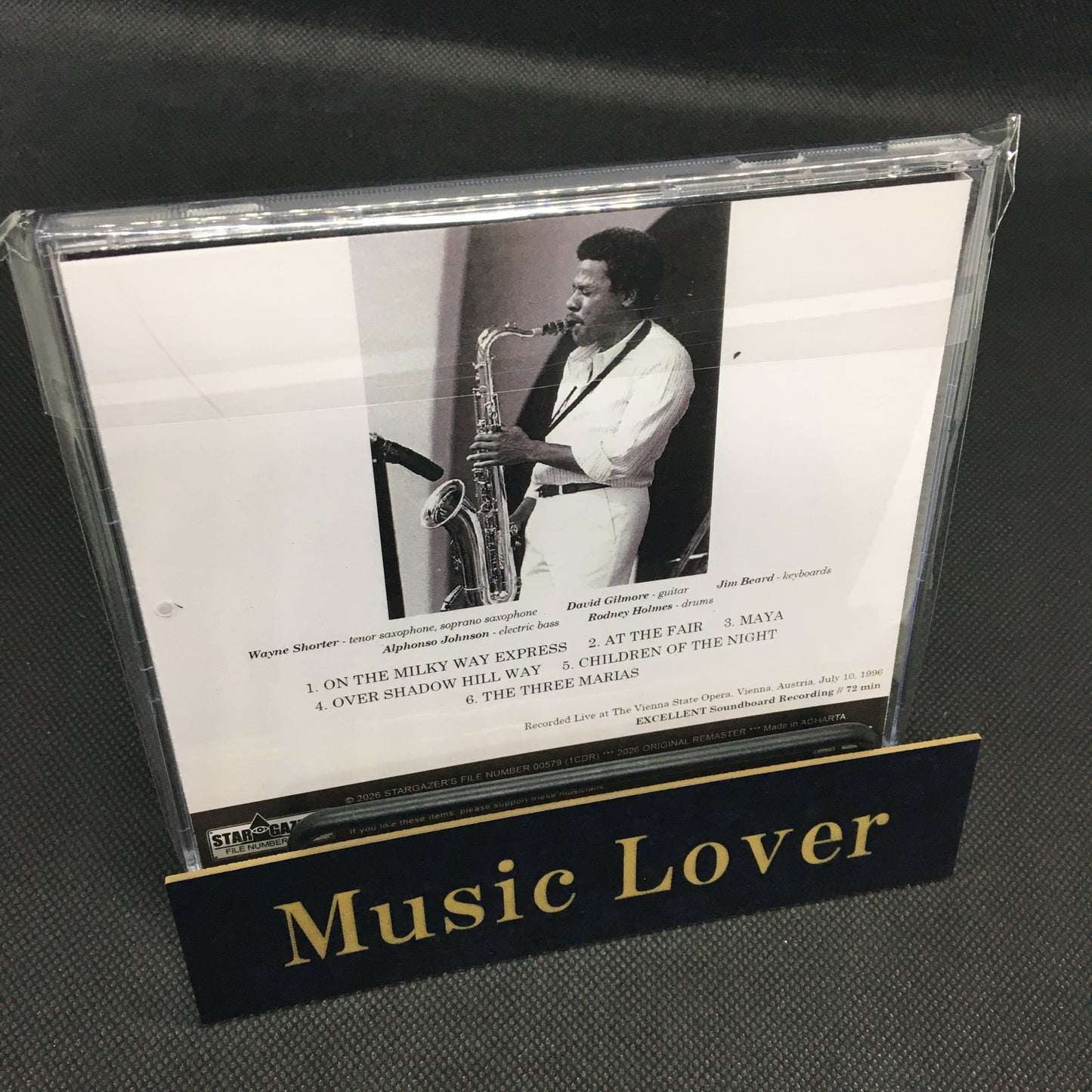 WAYNE SHORTER QUINTET / JAZZ FEST WIEN 1996 (1CDR)