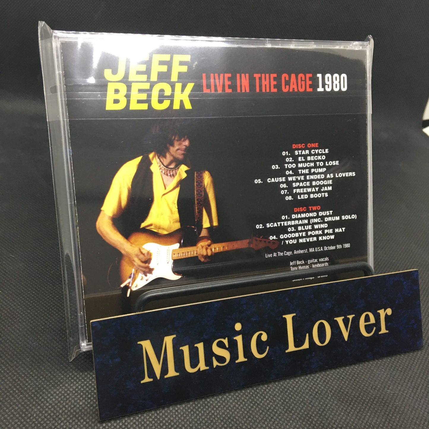JEFF BECK / LIVE IN THE CAGE 1980 (2CDR)
