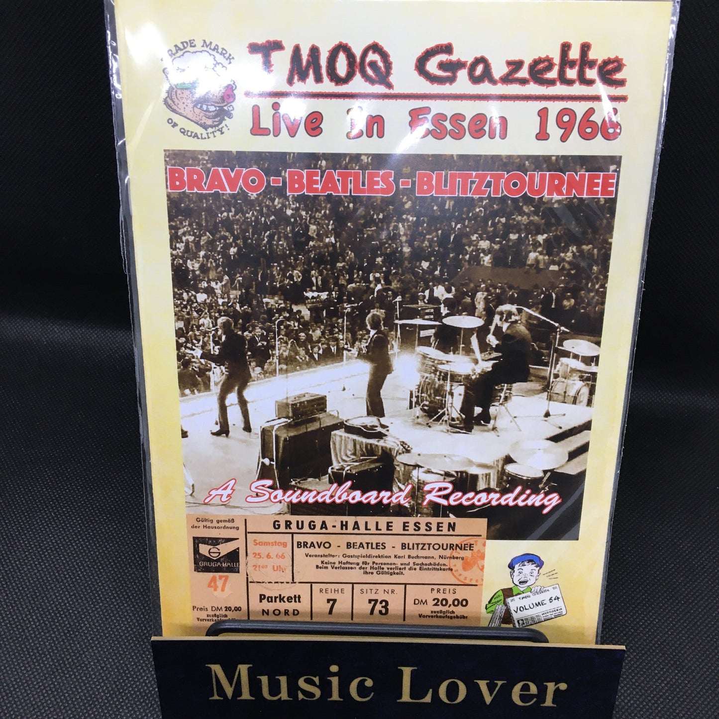 THE BEATLES / LIVE IN ESSEN 1966 BRAVO-BEATLES-BLITZTOURNEE (2CD HMC-BOOKLET)