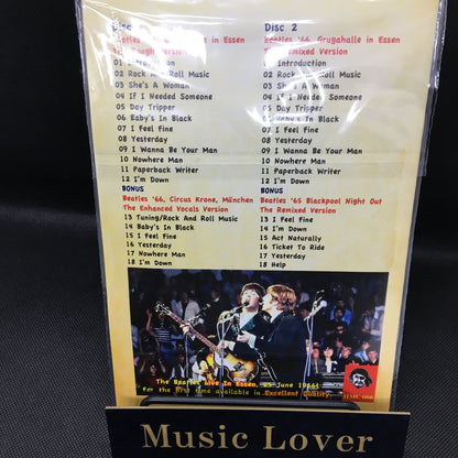 THE BEATLES / LIVE IN ESSEN 1966 BRAVO-BEATLES-BLITZTOURNEE (2CD HMC-BOOKLET)