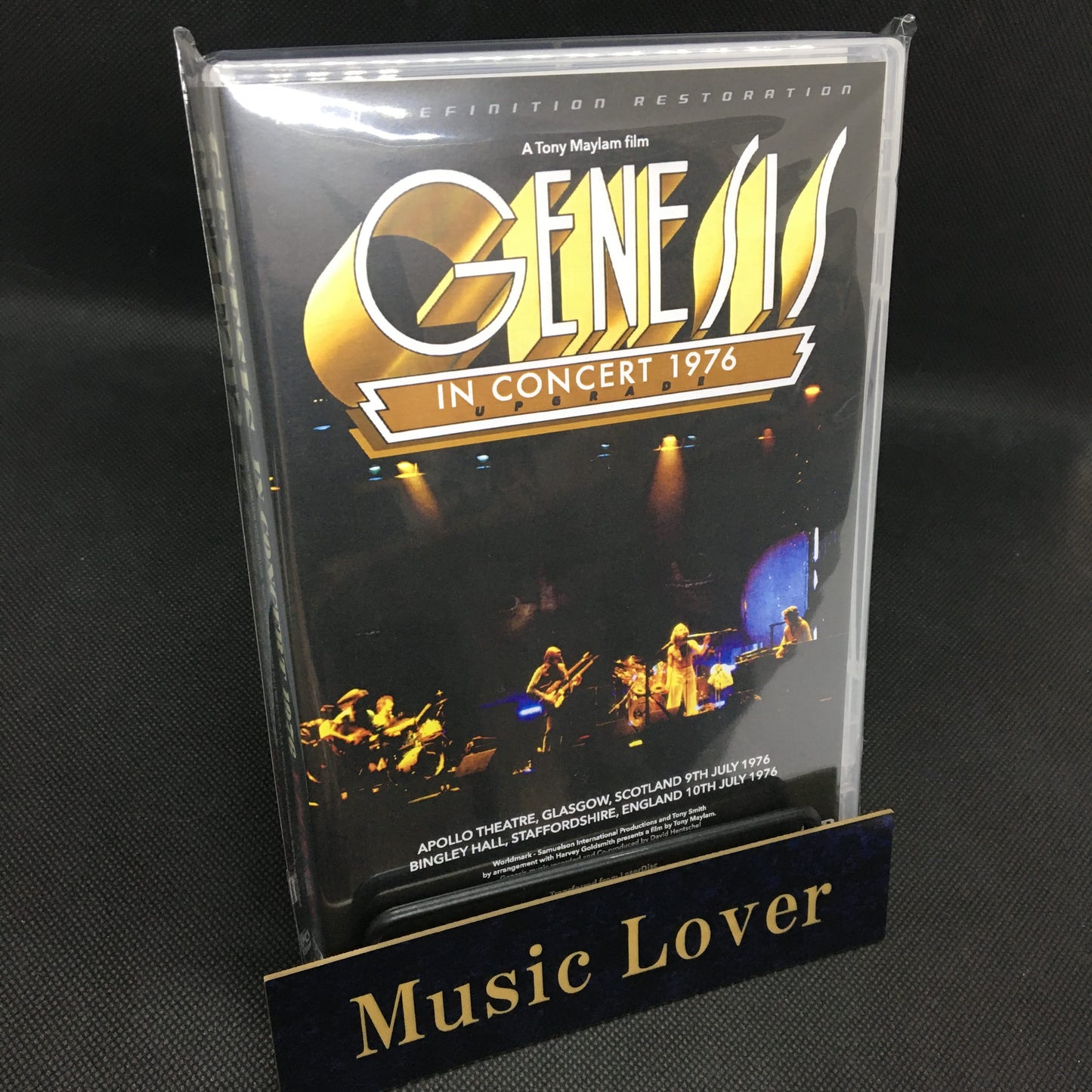 GENESIS / IN CONCERT 1976 UPGRADE PRO SHOT (1DVDR)