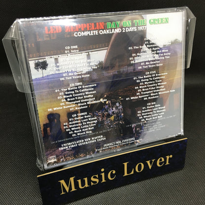 LED ZEPPELIN / DAY ON THE GREEN COMPLETE OAKLAND 2 DAYS 1977 California 6CDR