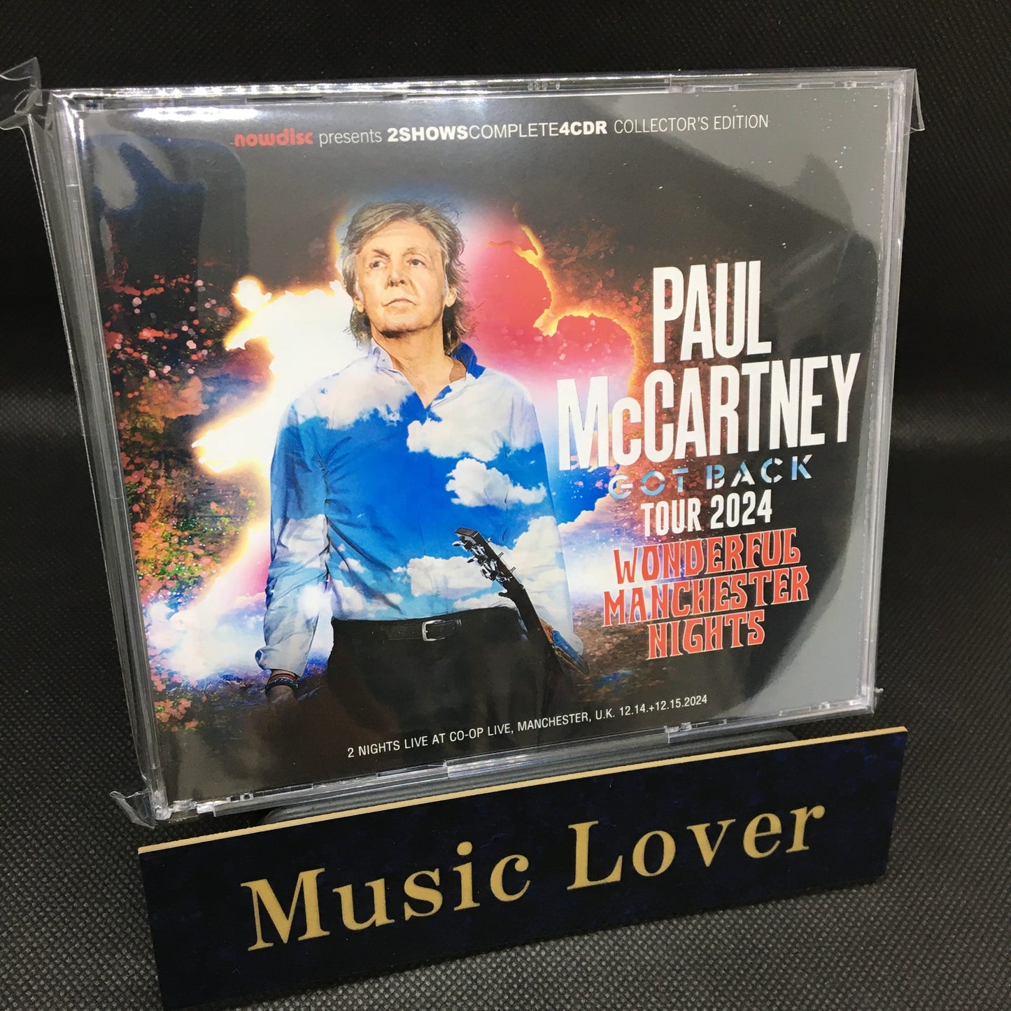 PAUL McCARTNEY / GOT BACK TOUR 2024 WONDERFUL MANCHESTER NIGHTS (4CDR)