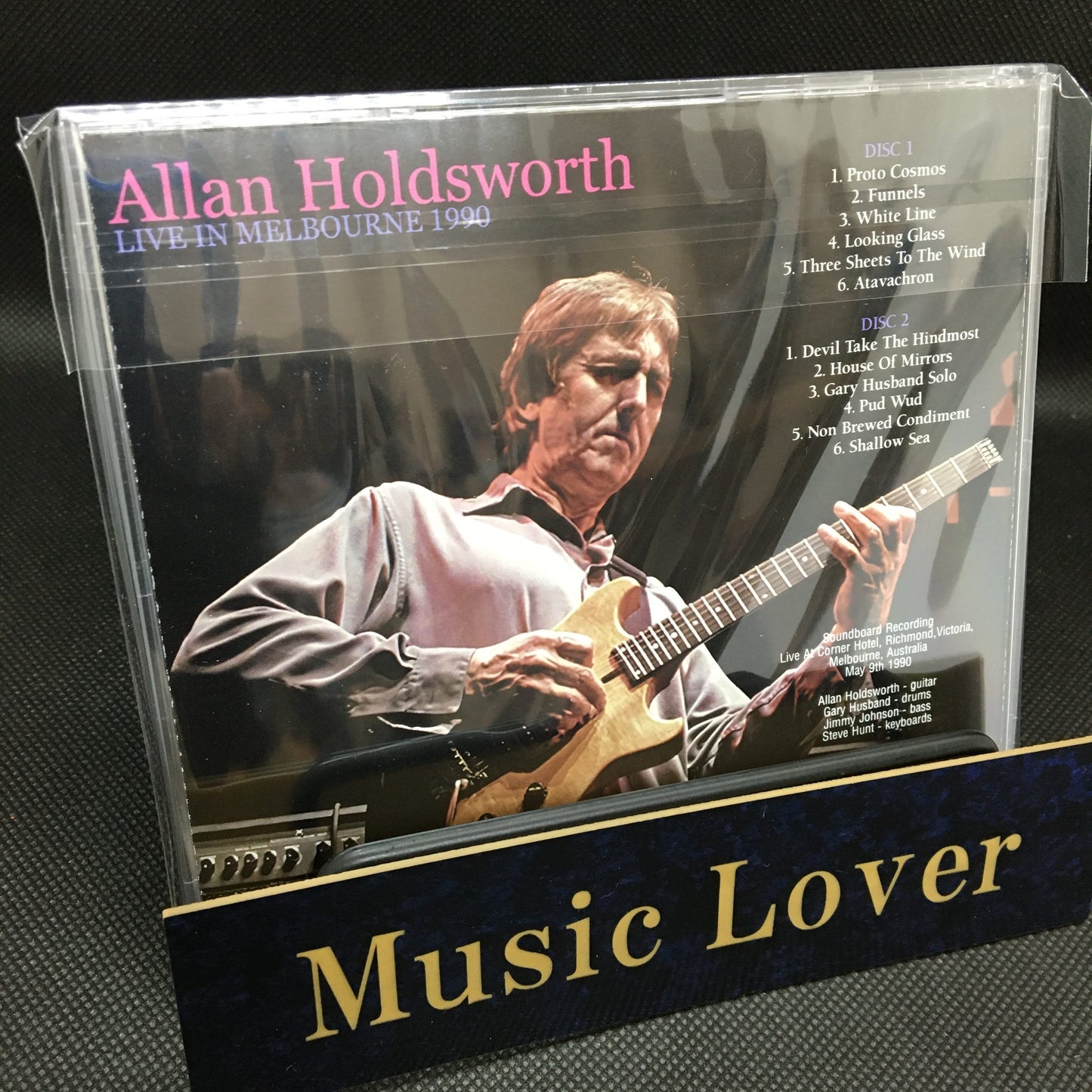 ALLAN HOLDSWORTH / LIVE IN MELBOURNE 1990 Soundboard (2CDR)