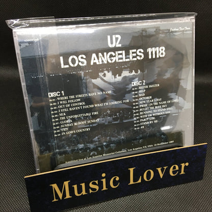 U2 / Los Angeles 1118 Joshua Tree Tour 1987 2CD Moonchild Records