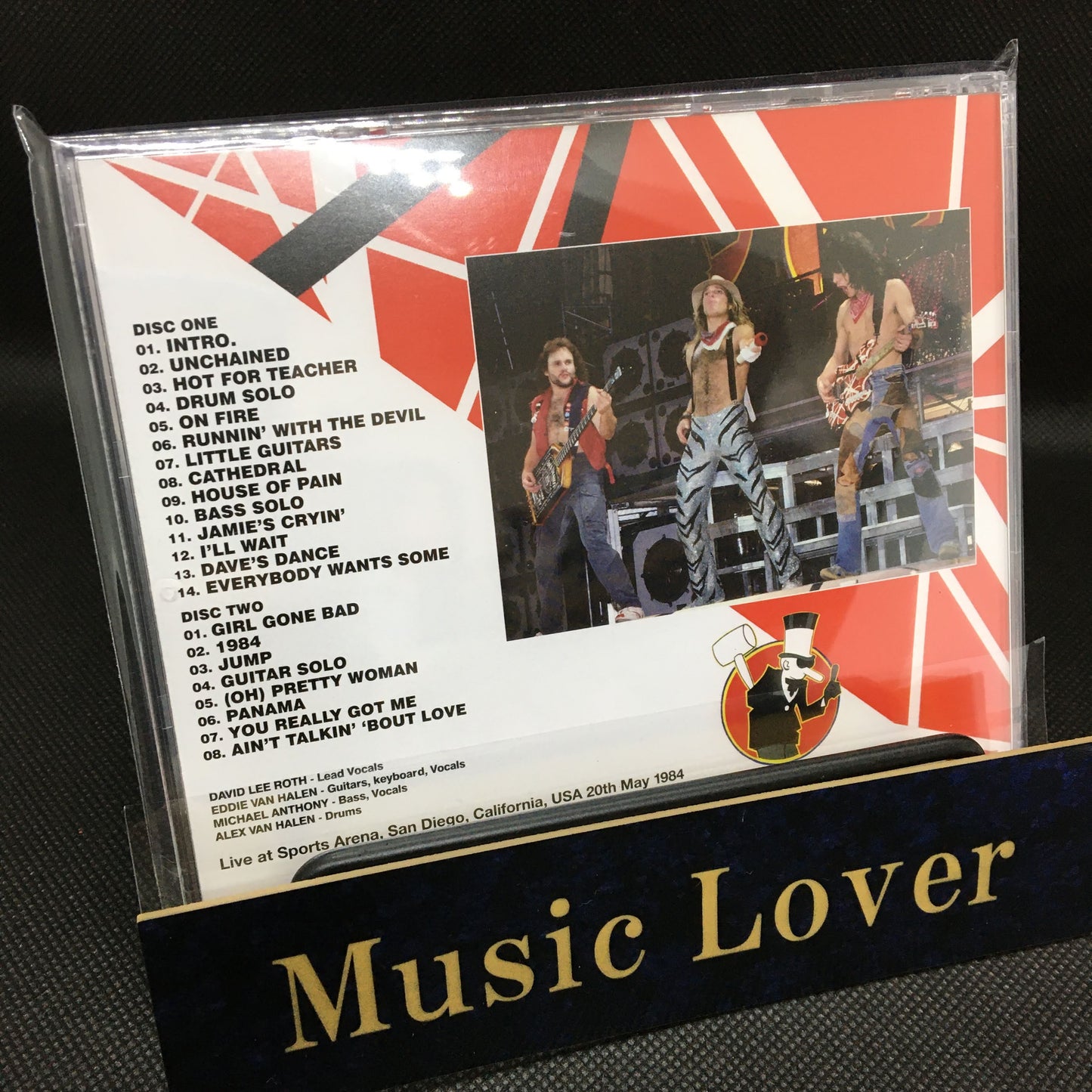 VAN HALEN / SAN DIEGO 1984 PRIMERA NOCHE MAESTRO DEFINITIVO (2 CD)