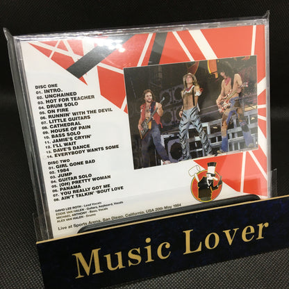VAN HALEN / SAN DIEGO 1984 PRIMERA NOCHE MAESTRO DEFINITIVO (2 CD)