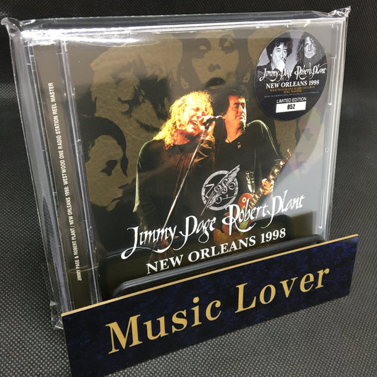JIMMY PAGE & ROBERT PLANT / NEW ORLEANS 1998 WESTWOOD ONE RADIO STATION REEL MASTER (2CD)