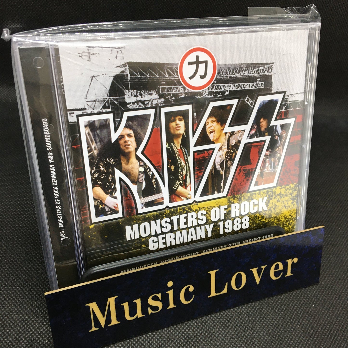 KISS / MONSTERS OF ROCK GERMANY 1988 SOUNDBOARD (1CD+1DVDR)