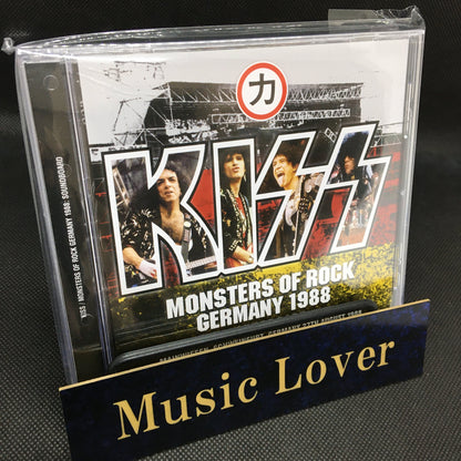KISS / MONSTERS OF ROCK GERMANY 1988 SOUNDBOARD (1CD+1DVDR)