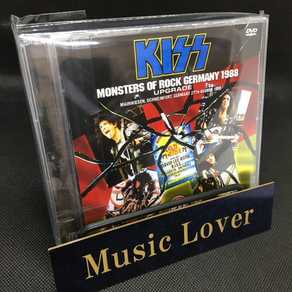 KISS / MONSTERS OF ROCK GERMANY 1988 SOUNDBOARD (1CD+1DVDR)