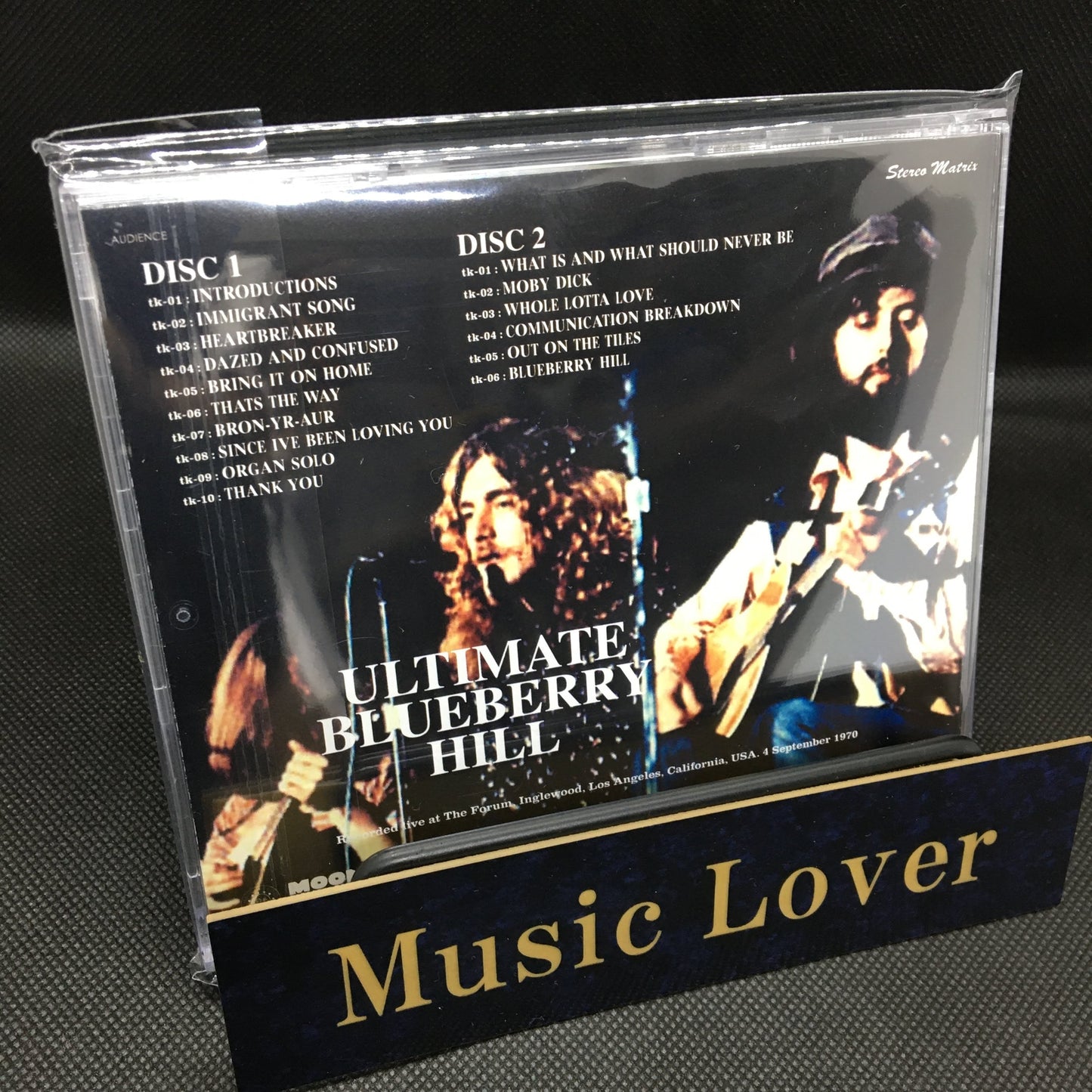 Led Zeppelin Ultimate Blueberry Hill Stereo Matrix 2CD Moonchild