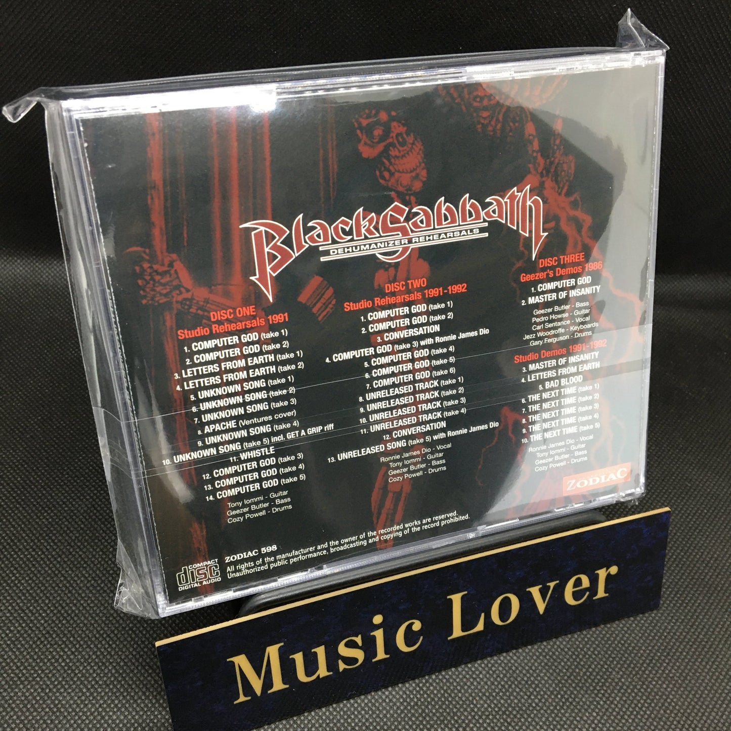 BLACK SABBATH / DEHUMANIZER REHEARSALS (3CD) STEREO SOUNDBOARD