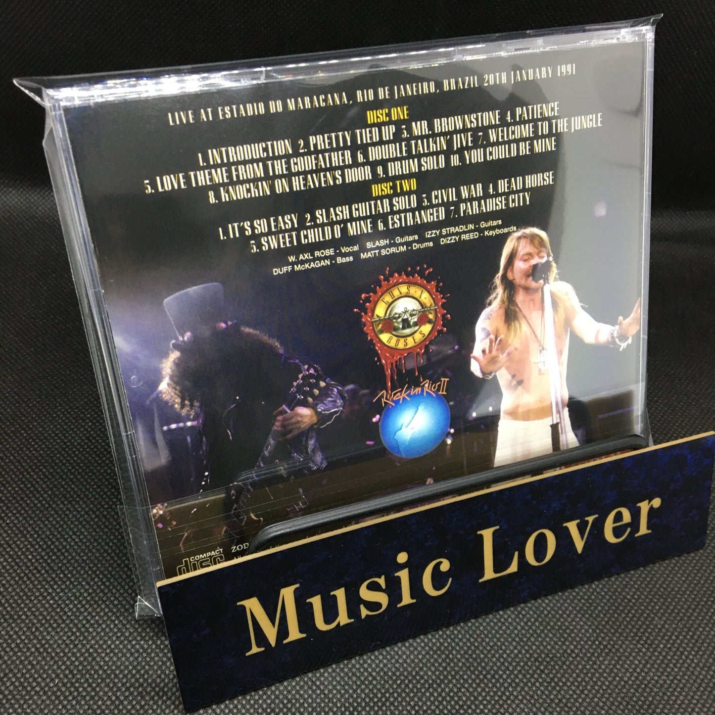 GUNS N' ROSES / ROCK IN RIO II RIO 1991 1ST NIGHT FM BROADCAST (2CD)