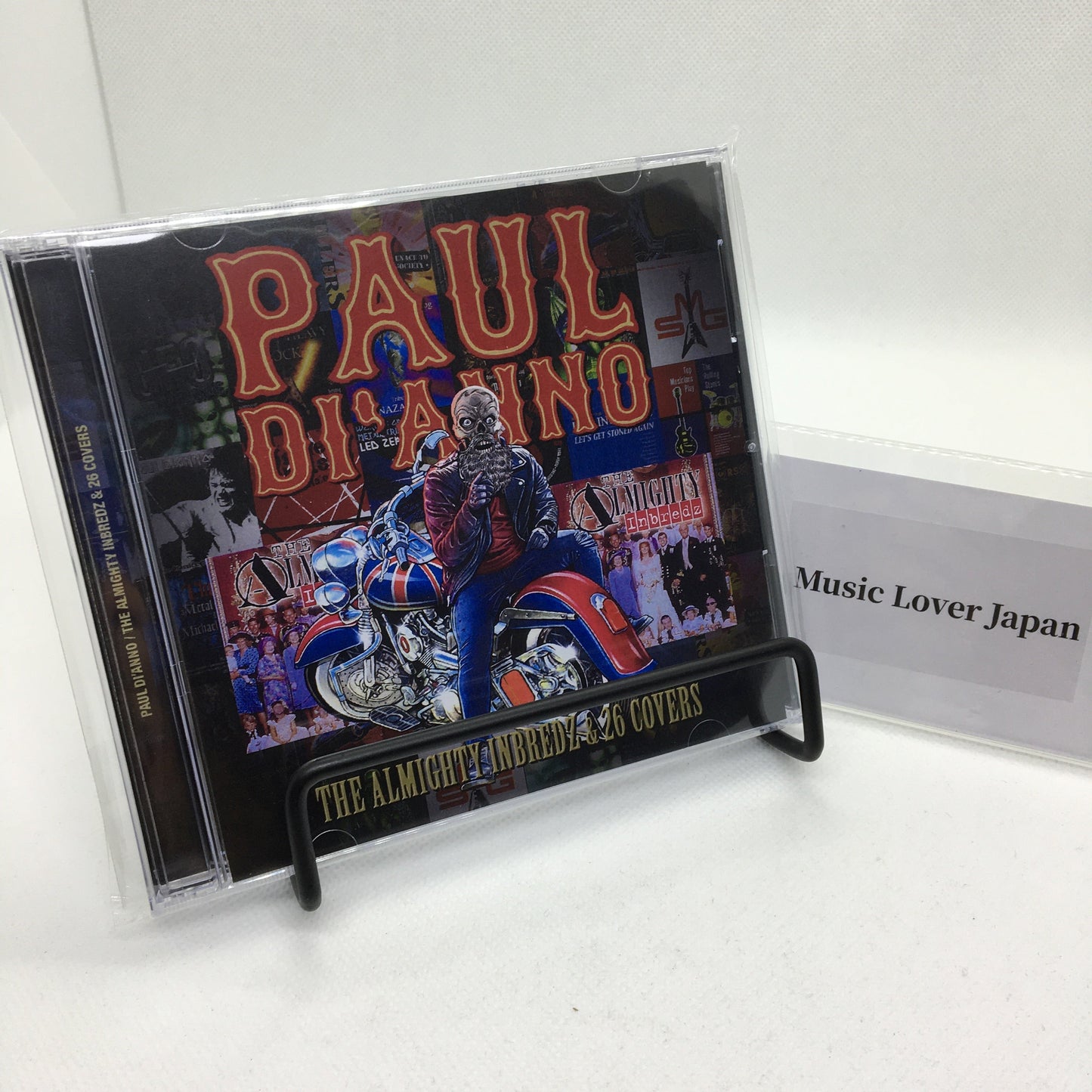 PAUL Di'ANNO / THE ALMIGHTY INBREDZ & 26 COVERS STEREO SOUNDBOARD (2CDR) IRON MAIDEN