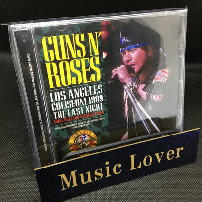 GUNS N' ROSES / LOS ANGELES COLISEUM 1989 LA ÚLTIMA NOCHE MIKE MILLARD MASTER TAPES (1CD)