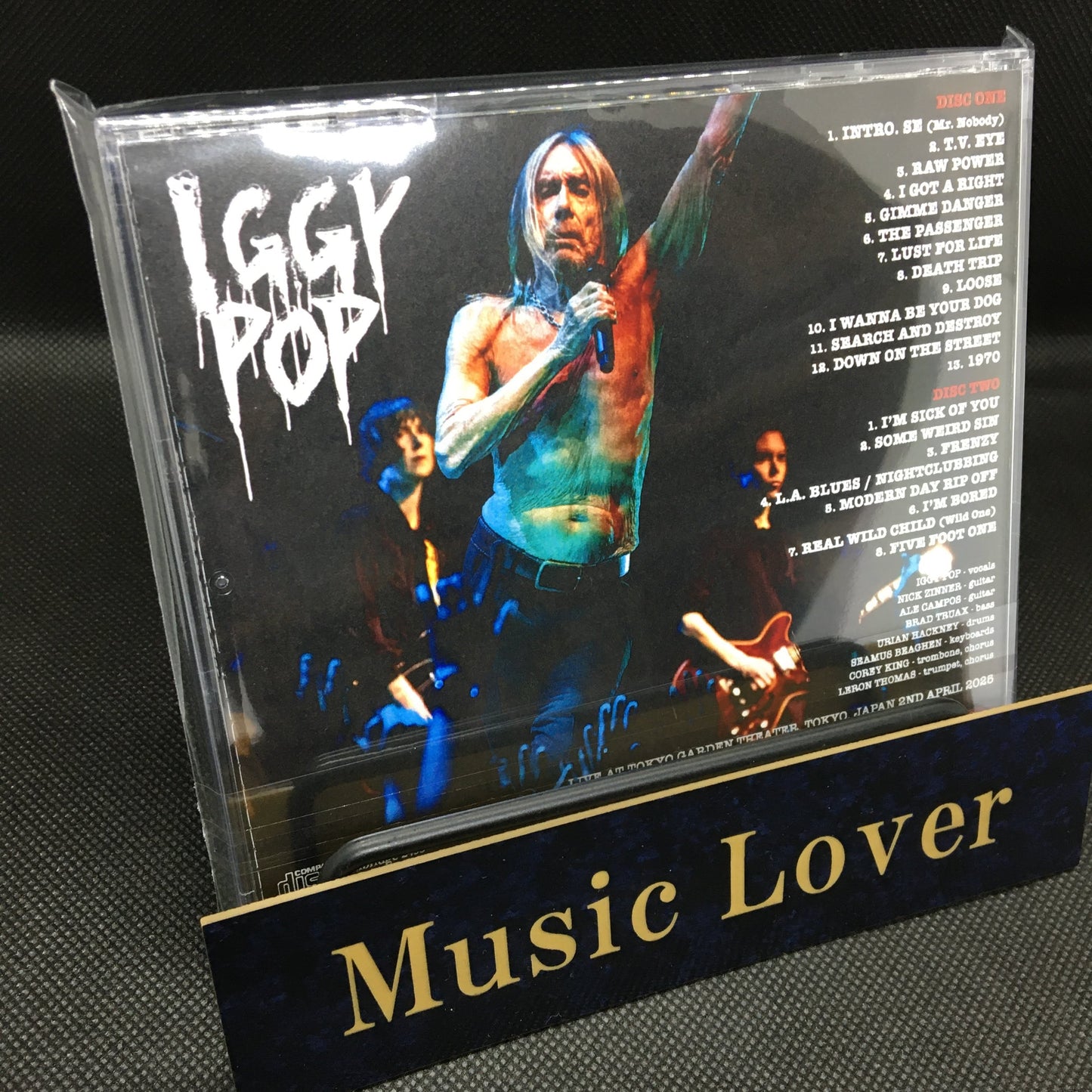 IGGY POP / PODER PURÉ EN TOKIO 2025 (2CDR)
