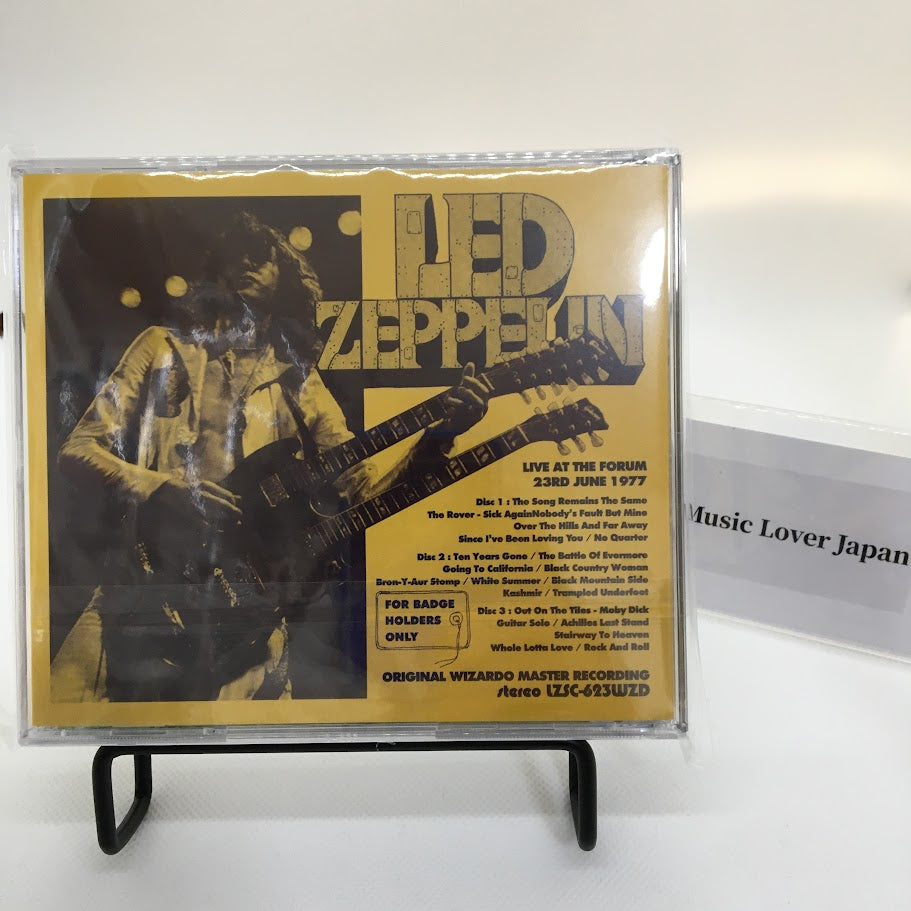 LED ZEPPELIN / FOR BADGE HOLDERS ONLY ORIGINAL WIZARDO MASTER RECORDING (3CD)