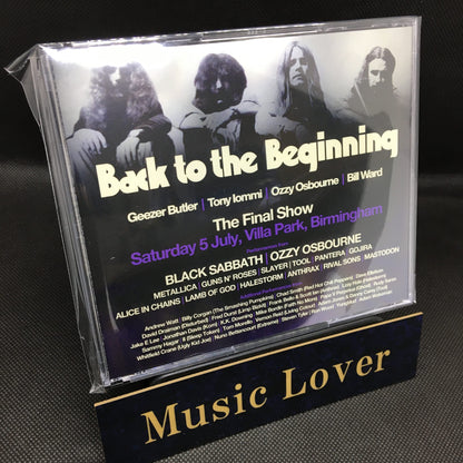 V.A. (BLACK SABBATH and FRIENDS) / BACK TO THE BEGINNING (6CDR) STEREO SOUNDBOARD