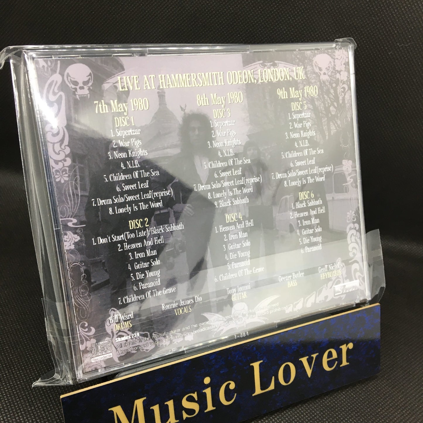 BLACK SABBATH / 3 NOTTI ALL'HAMMERSMITH (6 CD)