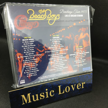 THE BEACH BOYS & CHICAGO / BEACHAGO TOUR 1975 LIVE AT CHICAGO STADIUM (3CDR)