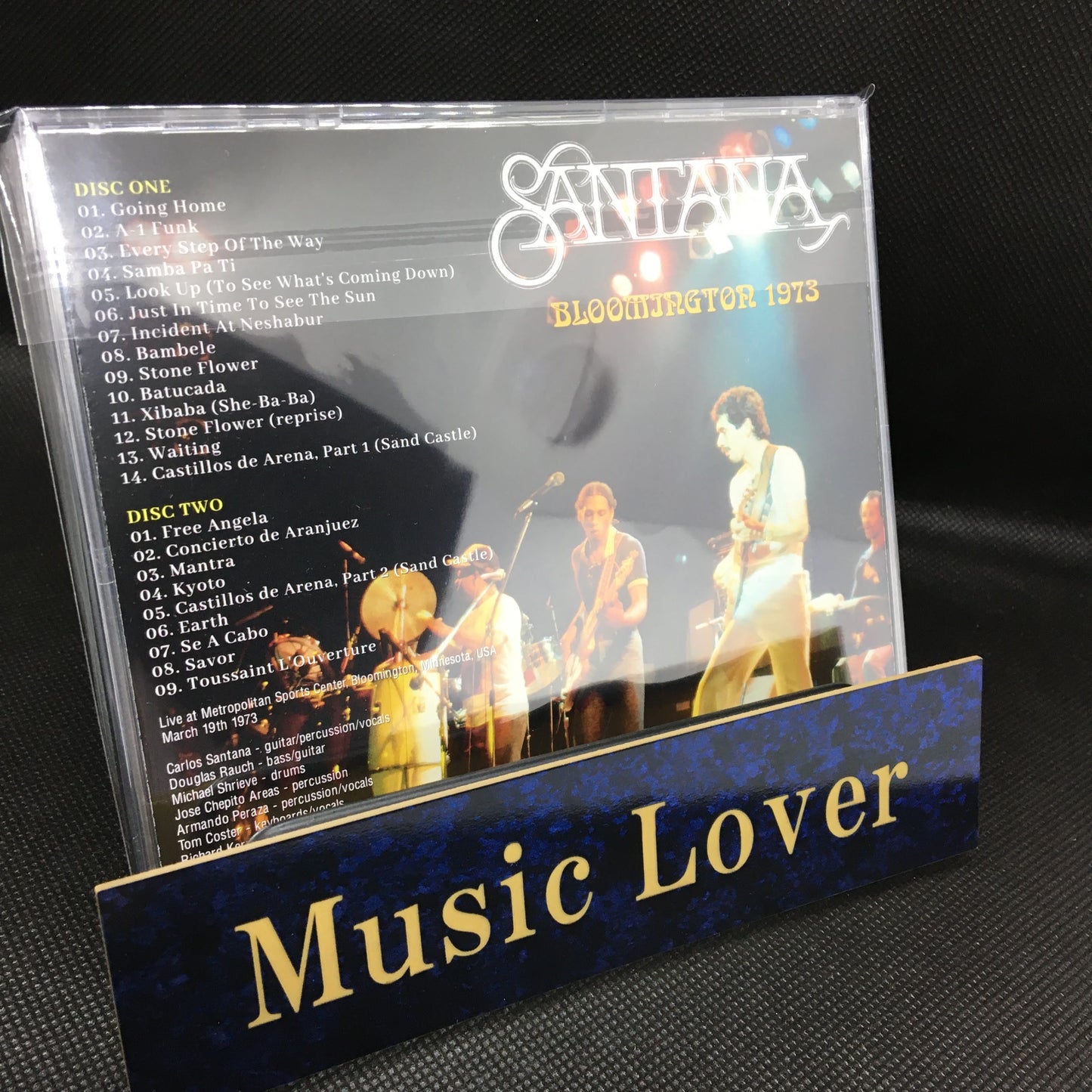 SANTANA / BLOOMINGTON 1973 Soundboard (2CDR)