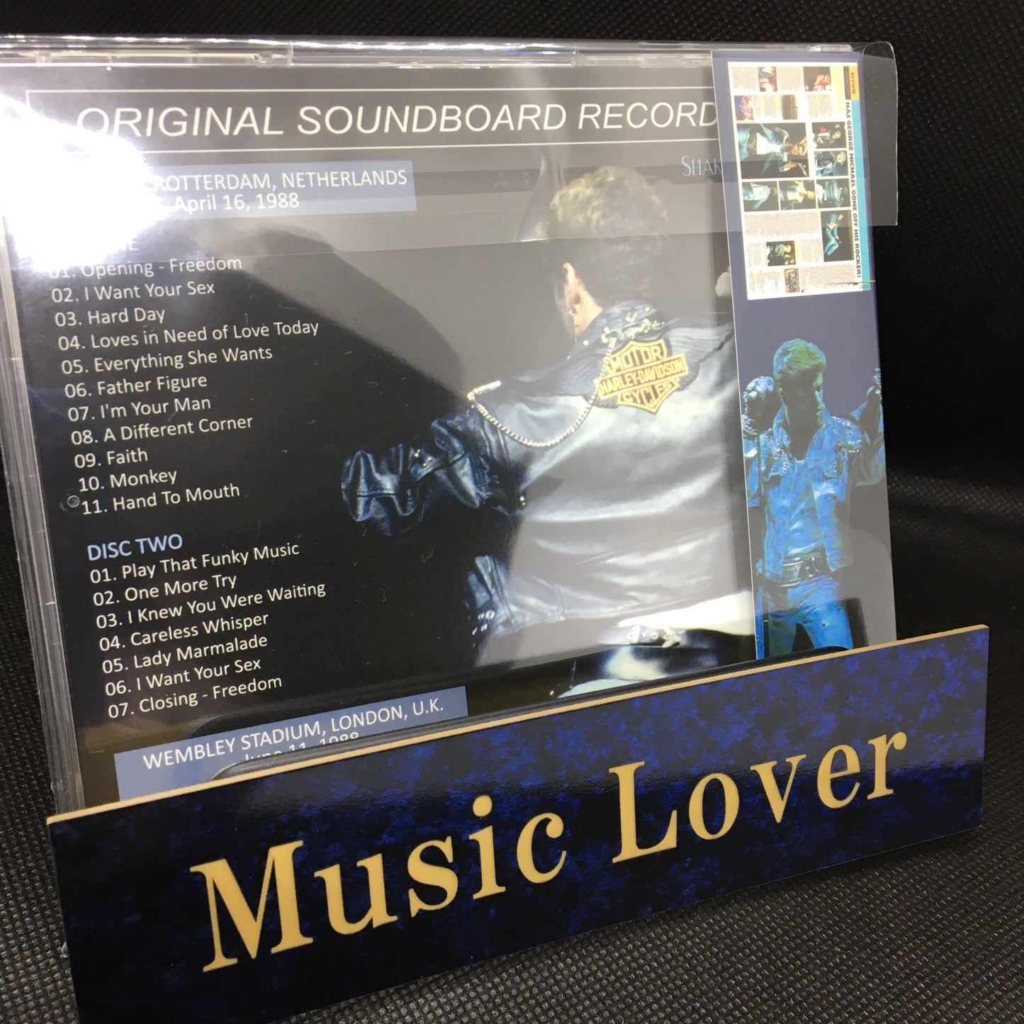 GEORGE MICHAEL / FAITH TOUR IN ROTTERDAM 1988 (2CD)