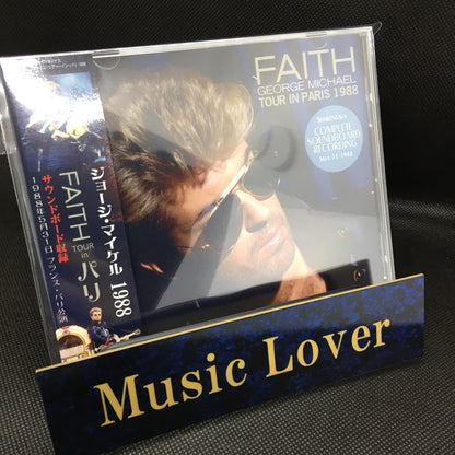 GEORGE MICHAEL / FAITH TOUR IN PARIS 1988 【1CD】