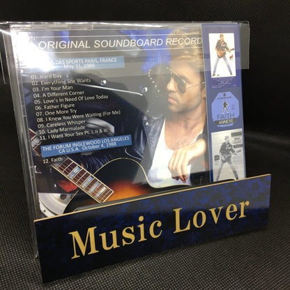 GEORGE MICHAEL / FAITH TOUR IN PARIS 1988 【1CD】