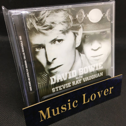 DAVID BOWIE & STEVIE RAY VAUGHAN / DALLAS REHEARSALS 1983 [2ND PRESS] STEREO SOUNDBOARD (2CD)