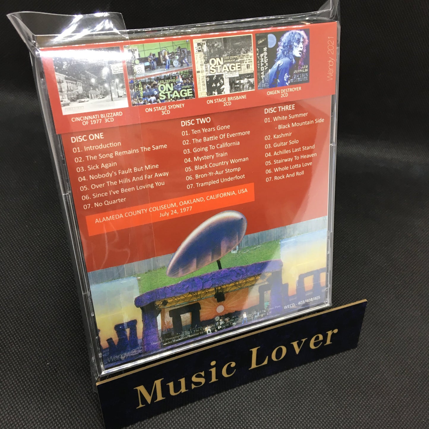 LED ZEPPELIN / 1977 RED ROSE (3CD)