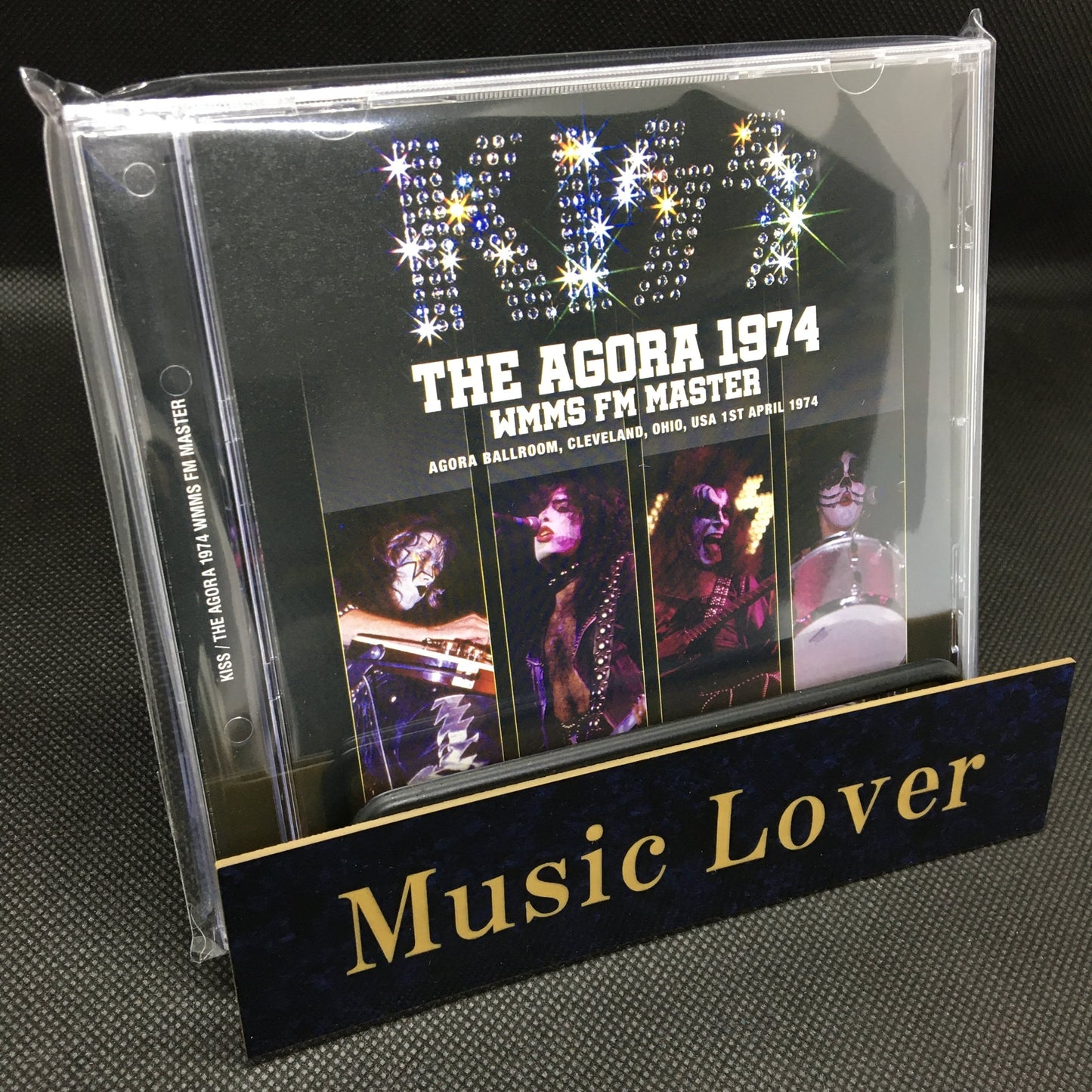 KISS / THE AGORA 1974 WMMS FM MASTER STEREO SOUNDBOARD (1CD)