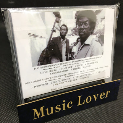 HERBIE HANCOCK / JAZZ FESTIVAL IN JUAN-LES-PINS / TRIO 830723 AND WITH BOBBY McFERRIN 850721 (2CDR)
