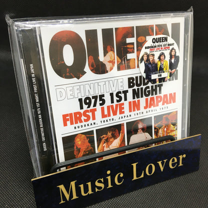 QUEEN / DEFINITIVE BUDOKAN 1975 1ST NIGHT FIRST LIVE IN JAPAN (2CD + Flyer Replica)