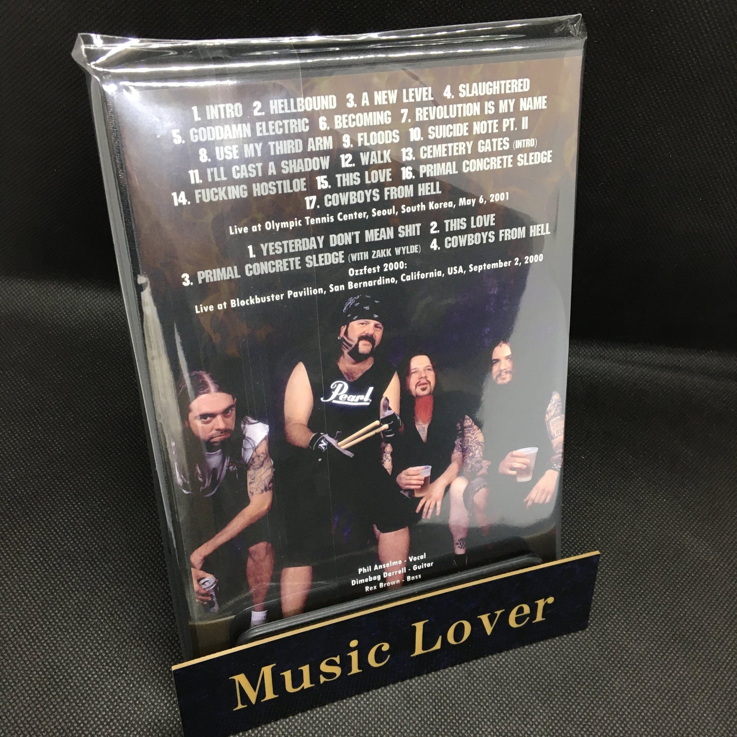 PANTERA / SEOUL 2001 + OZZFEST 2000 (1DVDR)