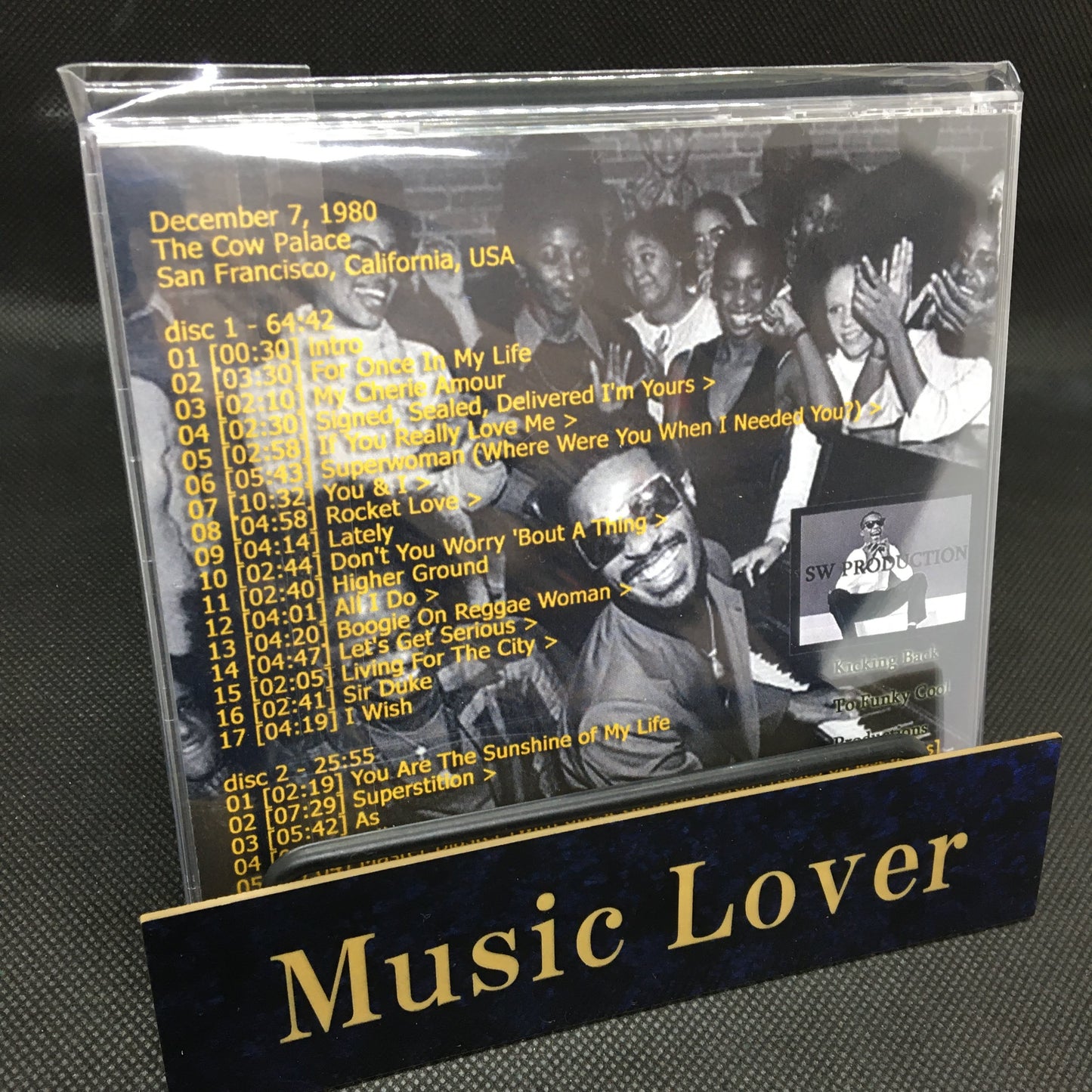 Stevie Wonder / El palacio de la vaca 1980 (2CDR)