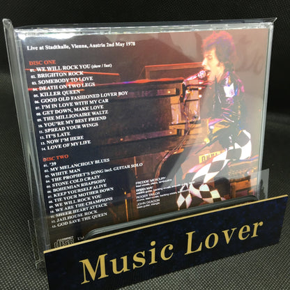 QUEEN / VIENNA 1978 (2CDR)