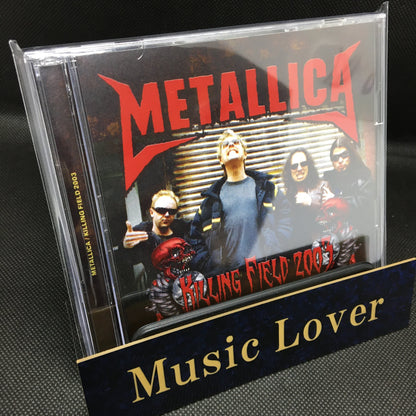 METALLICA / KILLING FIELD 2003 CAJA DE SONIDO ESTÉREO (2 CDR)
