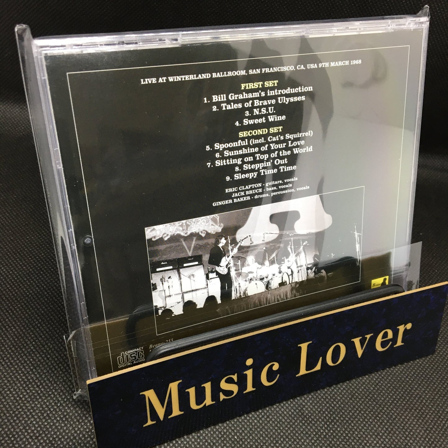 CREAM / WINTERLAND 9TH MARCH 1968 (1CD)