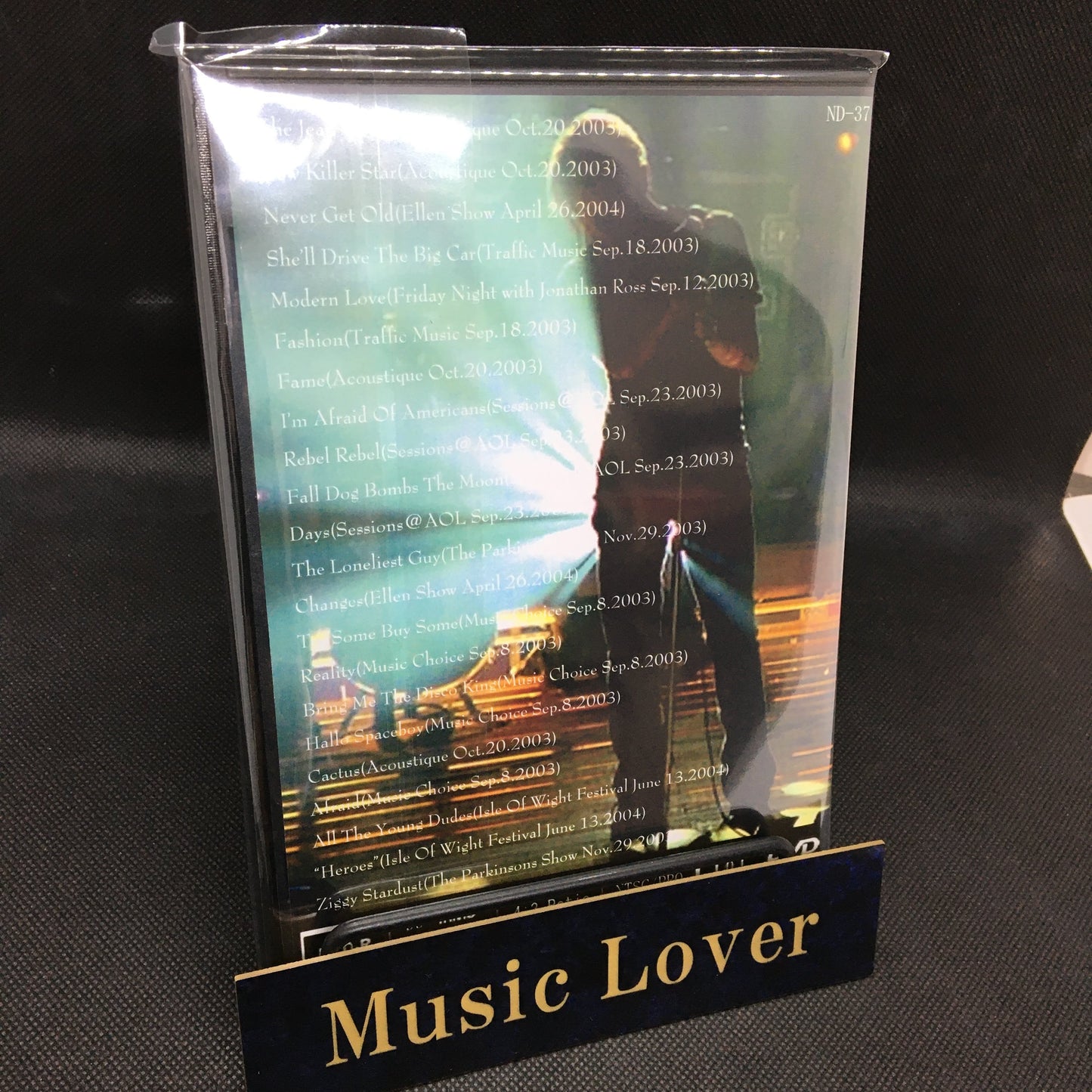 DAVID BOWIE / REALITY ON AIR (1DVDR)